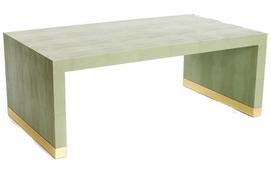 Lauren Coffee Table in Lizard Leather