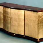 F370 Roller Cabinet
In Gold Leaf with Brass Details
84” Wide x 22” Deep x 34” High
Available in Custom Sizes & Finishes
<A  HREF="http://www.imambience.com/F370_Roller_Cabinet.pdf"><b>Click here</b> </A>to view and download tearsheet.