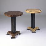 F 330 Empire Tables
Bark black fill, Totuma black Fill
18”diameter x 22” high.
Available in Custom Sizes & Finishes
<A  HREF="http://www.imambience.com/F330_Empire_End-Tables.pdf"><b>Click here</b> </A>to view and download tearsheet.