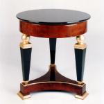 F466 Gueridon Side Table
In Lacquer, Goatskin, and Gold Leaf
26” Diameter x 26” High
Available in Custom Sizes & Finishes
<A  HREF="http://www.imambience.com/F466_Gueridon_Side_Table.pdf"><b>Click here</b> </A>to view and download tearsheet.