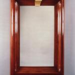 M405 Mirror in Mahogany with Gold Leaf Keystone
Size: 36" Wide x 56" High
Custom Sizes and Finishes Available
<A  HREF="http://www.imambience.com/M405_Mahogany_Mirror.pdf"><b>Click here</b> </A>to view and download tearsheet.